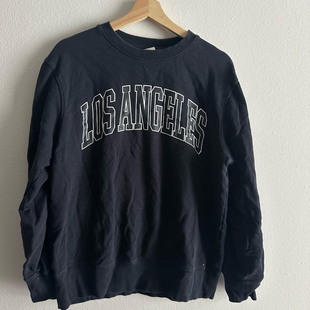H&M Black Los Angeles Sweatshirt